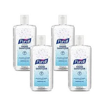 퓨렐 고급 손 세정제 청량 젤 1리터 플립캡 병 4팩 9683-04, Clean, 8.45 Fl Oz (Pack of 4)
