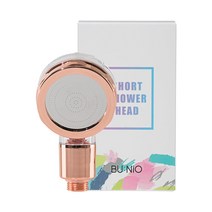 뷰니오 숏샤워기헤드 로즈골드 1개