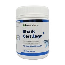 헬스팜 샤크 카틸리지 상어연골 300캡슐 -사은품(뉴질랜드) HealthFarm Shark Cartilage 750mg