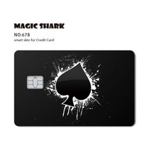 신용카드스티커 Magic Shark Cool Game 애니, 23 678_01 PVC_03 Big chip