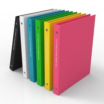 인터탑 플랜 프라임 에코 바인더 3공 O링 A4 2cm/3cm /A5 2cm /B5 2cm, B5 바인더 2cm, 연두