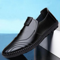 Z3JC 펀칭구두 통가죽 샌들 패션 캐주얼 소프트구두 홀 샌들 남성 비즈니스화