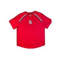 MLB 세인트 루이스 카디널스 야구 저지 티셔츠 남성용 사이즈 라지.
