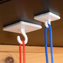 천정 모빌 부착용 장식 진열 고리 걸이 낚시줄 피규어 장난감 디오라마 안내문 표지판 매장 전시, 소 10P