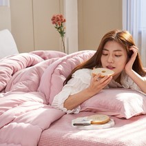 슬립스파 정전기 없는 모달 극세사 구름 겨울차렵이불 먼지없는 알러지케어이불