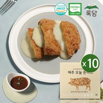 [텔푸드돈까스] 제주오늘 치즈 돈까스 10팩+ 소스10개, 10팩, 120g