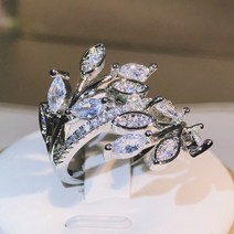 925은반지 커플링 학생 실버 수제 영원 약속 스탈 반지 지르콘 약혼 웨딩 밴드 반지