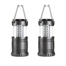ZIO-BIZ LED 감성 캠핑랜턴 캠핑등 / LED 캠핑조명 캠핑램프 캠핑등 캠핑라이트 렌턴 감성 캠핑용품 차박캠핑용품 텐트조명 텐트등 후레쉬 손전등 작업등 비상등, 2개