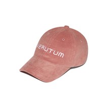 HW-BC028 : Front Logo Cap Corduroy Edition│Indi Pink
