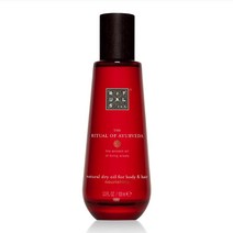 리투알 리투알 오브 아유르베다 바디 헤어 드라이오일 3.3oz(100ml) RITUALS The Ritual of Ayurveda Dry Oil for Body & Hair, 1개