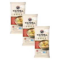 CJ 면요리 제일제면소 생칼국수 국수면 간편식 300g 3개 1세트, 4세트