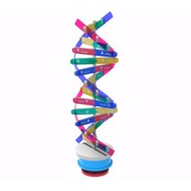 크리스마스 수동 오르골 DNA 회전 입체 소품 선물, 단일제품