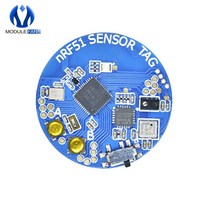 NRF51822 블루투스 4.0 BLE SOC 온도 대기압 가속 센서 모듈 자이로 스코프 광 MPU6050 AP3216, 한개옵션0