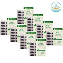두뇌건강 최고함량 포스파티딜세린300mg 비타민E 기억력 인지력 개선 영양제 부모님 수험생 추천 사은품증정, 8개