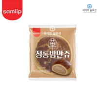 (라이프솔루션)삼립정통 밤만쥬 왕만쥬 60g 어린이집 아이들간식 가을과자, 정통 밤만쥬 23g X 10개