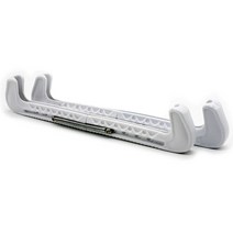 스케이트날집 1 쌍 조정 가능한 아이스 하키 피겨 스케이트 블레이드 커버 아이스 스케이트 블레이드 가드, 하얀