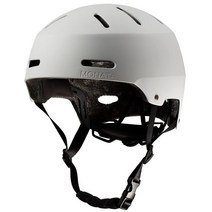 번헬멧 bern헬멧 monata 안전 성인 십대 전기 스쿠터 자전거 사이클 자전거 bmx 스케이트 보드 스케이트 스턴트 폭격기 사이클링 casco, 하얀, 53-61cm