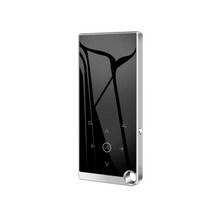 mp4 플레이어 mp3 호환 fme-book음성 녹음기 비디오 2.4인치 화면이 있는 Bluetooth5.0 무손실 음악 hifi 휴대용 오디오 워크맨, 04 은, 은