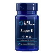 Life extension 라이프 익스텐션 Super K 수퍼 K 90정, 1개