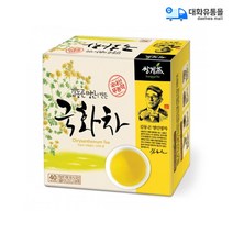 쌍계 쌍계명차 김동곤 명인이 만든 국화차 40+40T 꽃잎차, 400개