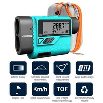 골프 거리 측정기 프로 레이저 라운딩 퍼팅 방진 방수 mileseey pf210 pf2e pf240 golf laser rangefinder telescope measure, 1-자주색