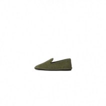 ATHE VANESSABRUNO SHOES바네사브루노 센느 카키 양가죽 플랫슈즈 단화 VKSO1F951K2