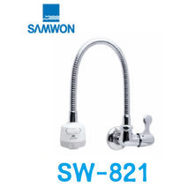 삼원코브라 코브라 싱크대 주방 수전 가로꼭지 단수전용 SW-821, 1개