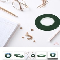 라인테이프 3MM 녹색 우벤테이프 체육관