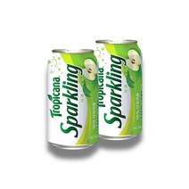 트로피카나 스파클링 사과맛 355ml X 24개