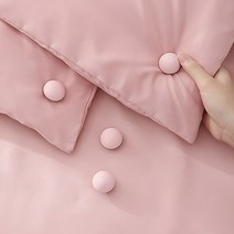 보냄 이불고정핀 4P, 핑크