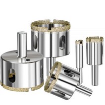 철판 니블러 금속 절단기 전동 커터 다이아몬드 구멍 톱 3-200mm 드릴 비트 커터 유리 타일 대리석 화강암용 1 개 105089, 200mm