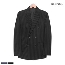 빌리버스 남성 자켓 BAX034 남자 더블 블레이저 정장 캐주얼 아우터