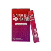 얼티밋포텐셜 에너지젤 아르기닌 타우린 카페인 축구 싸이클 스포츠 보충제 젤스틱형 (25g /20포), 500g, 1개