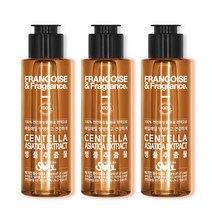 프랑스와즈 병풀추출물 100ml, 3개, 연한 갈색