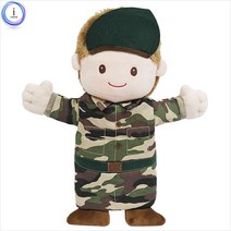 PGM*^몰h74 손인형 직업이야기 군인 26442-9 동화 연극 극장형 연극형 구연형^^췤pgm