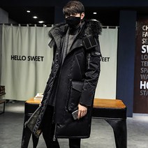 [아띠꼴로] 경량 리얼 덕다운 롱패딩 오리털 벤치코트 다운점퍼