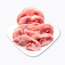 더펫코리아 원료육 돼지코 통&커팅 애견간식, 1개, 돼지코커팅1kg