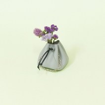 [바보사랑] Solid Doket Bag Greyish Blue