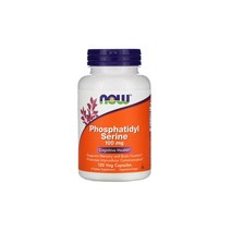 NOW Foods 나우푸드 포스파티딜세린 PhosphatidylSerine 100mg 120캡슐 콜린 Choline 이노시톨 식이섬유 magnesium stearate 스테아린산마