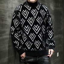 우리우리 35 뉴욕스타일 가을 겨울 멋진 남성 니트 스웨터 세련된 스타일 -29853