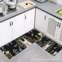 클로버 발매트 주방발매트 욕실발매트 러그 현관매트 발판매트 베란다매트 발판 거실매트 거실러그