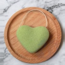 삼미호 하트곤약 스펀지 3개 때타월 바스타월