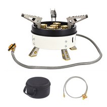화력좋은11000W 요리 가스 용광로 강력한 접이식 스토브 5 스프레이 헤드 경량 Bulin BL100-B18 피크닉 조, Gas adapter pipe1_CHINA