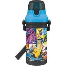스케이터 어린이 Ag + 항균 플라스틱 물병 480ml 포켓몬 21 PSB5SANAG 일제 -A, 항공편(발송 후 약 14 일 도착)