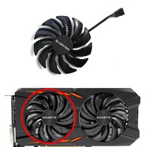 PLD09210S12HH T129215SU 88mm 4pin 0.5A RX570 580 GPU Radeon Aorus RX580/570 Gigabyte GV-RX570AORUS G, 1PCS 2