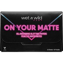 웨트앤와일드 Wet n Wild On Your Matte 블로팅 페이퍼 50장 (1팩) 154630