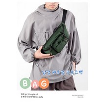 남성 캐주얼 소프트 가방 아웃도어 백팩패션 백 허리 가방 핸드폰 가방 스포츠 캐주얼슬링백
