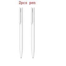 샤오미 미지아 젤 펜 MI PREMEC 스무스 스위스 리필 미쿠니 일본 잉크 블랙 블루 최고의 선물 0.5mm, 2pcs pen