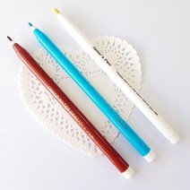 행복한다이세상 홈패션 미싱 재봉틀 수예 자수 퀼트 부자재 모음 일부상품 가격인상, E-03. 수성펜 파+갈+지우개펜