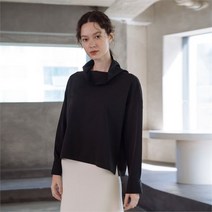 [유니스] Turtle Neck Blouse_BK[A]